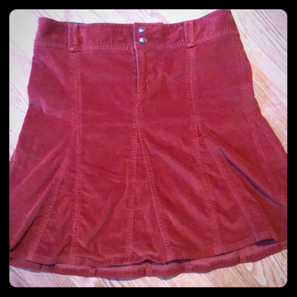 Corduroy Athleta Stretch Skirt